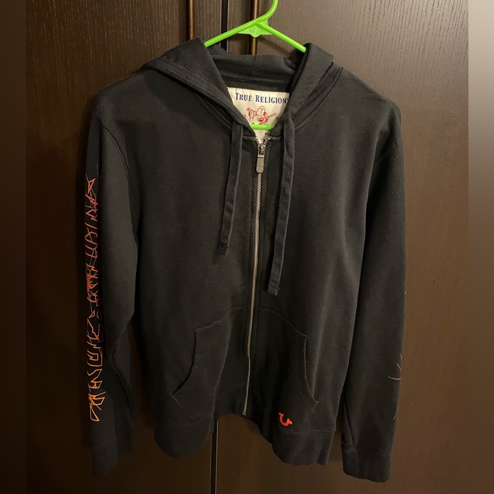 True Religion Graphic Zip-up Hoodie